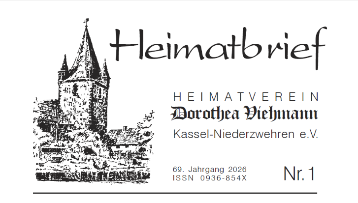 Titelseite Heimatbrief 2026 Nr. 1